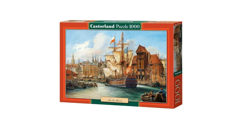A régi Gdansk másolata - 1000 darabos puzzle Castorland Vásárlói kedvenc