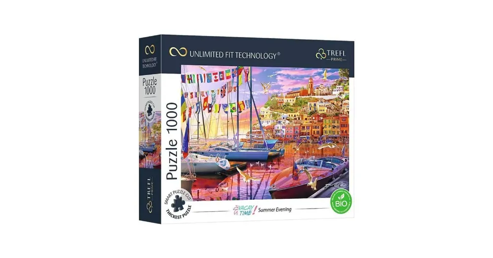 Trefl puzzle 1000 darabos - Nyári este a kikötőben Vásárlói kedvenc