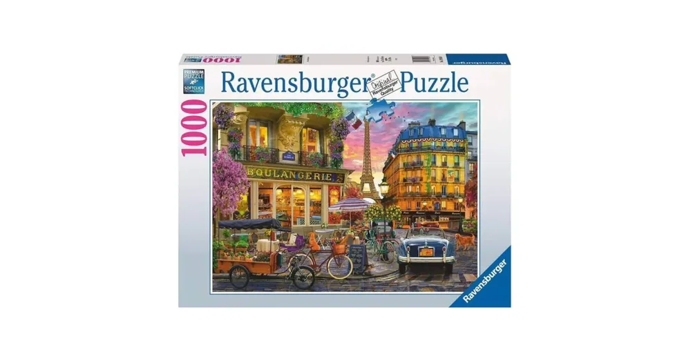 Ravensburger puzzle 1000 db-os - Párizs reggel Exkluzív ajánlat