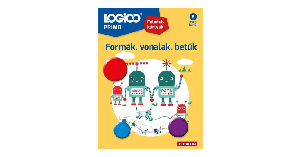 Logico Primo feladatlapok - Formák, vonalak, betűk Szuper ajánlat
