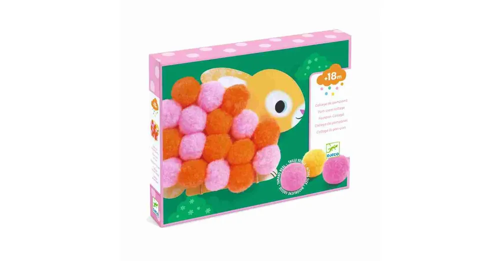 Pompom-kép készítés - Állatok és pomponok Vedd meg most