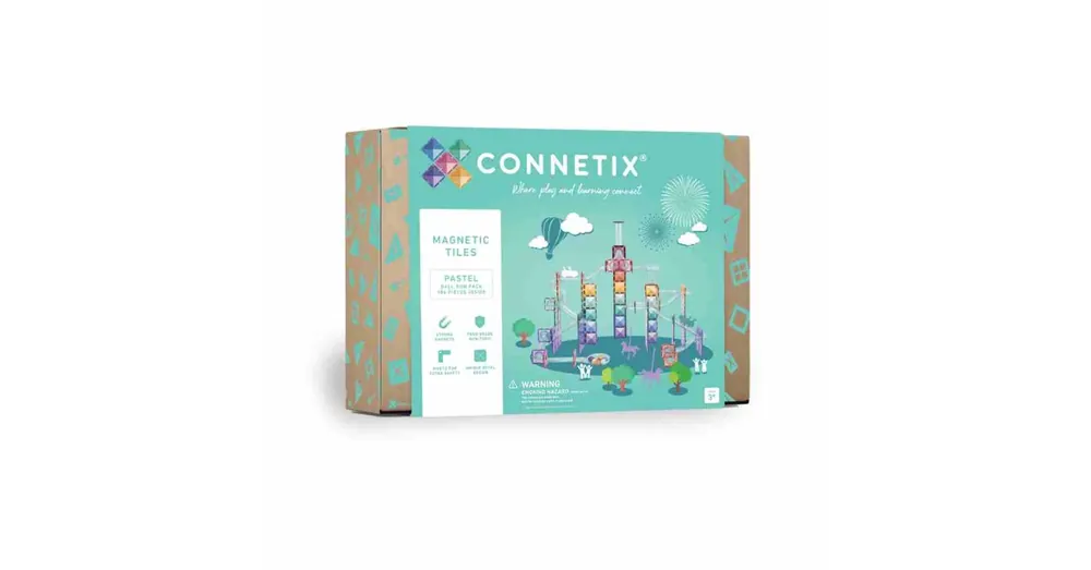 Connetix - Pasztell golyópálya 106 db-os Legkelendőbb