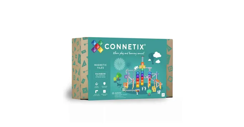 Connetix Szivárvány golyópálya 92 db-os Végkiárusítás