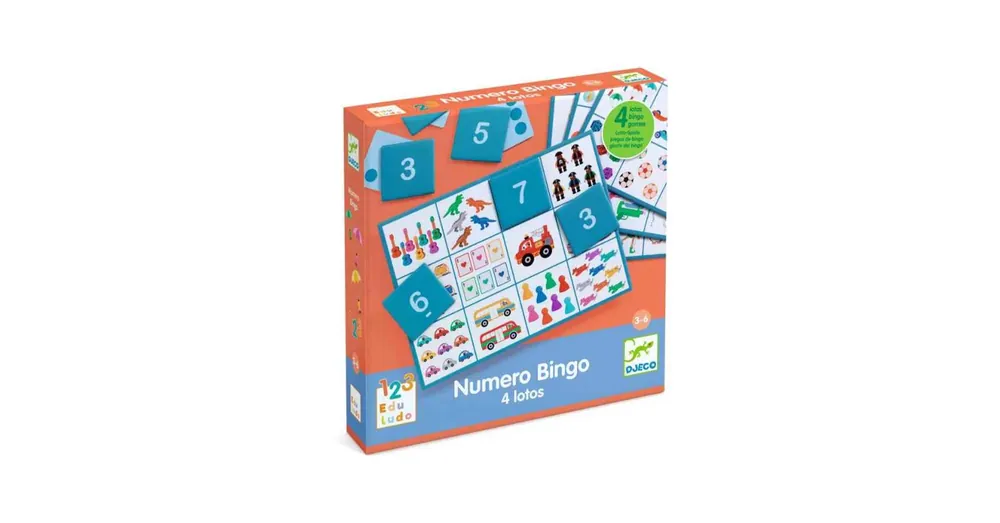 Számos bingó - Numero Bingo - Djeco Azonnal elérhető