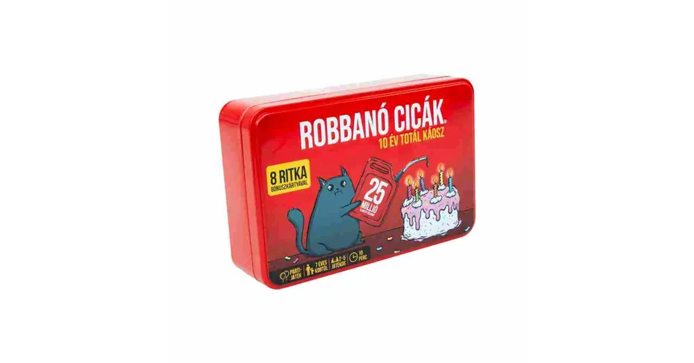 Robbanó cicák - 10 éves jubileumi kiadás Szezonális akció