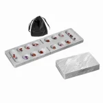 Gyors szállítás Összecsukható kalaha / mancala társasjáték - szürke