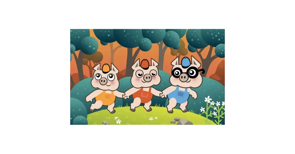 A három kismalac Diafilm Vásárlói kedvenc