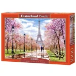 Kedvezmény Romantikus séta Párizsban - 1000 darabos Puzzle Castorland