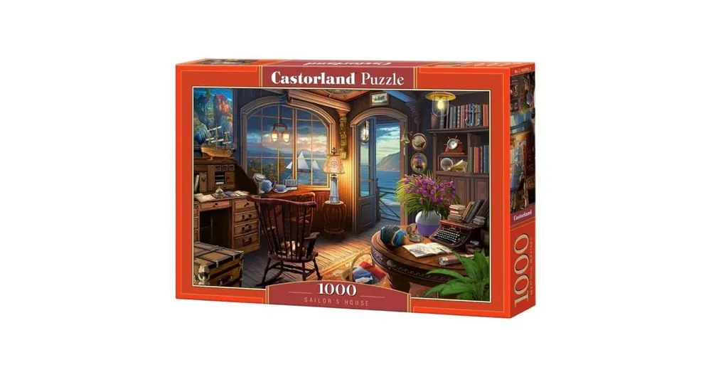Végkiárusítás Tengerész háza - 1000 darabos Puzzle Castorland