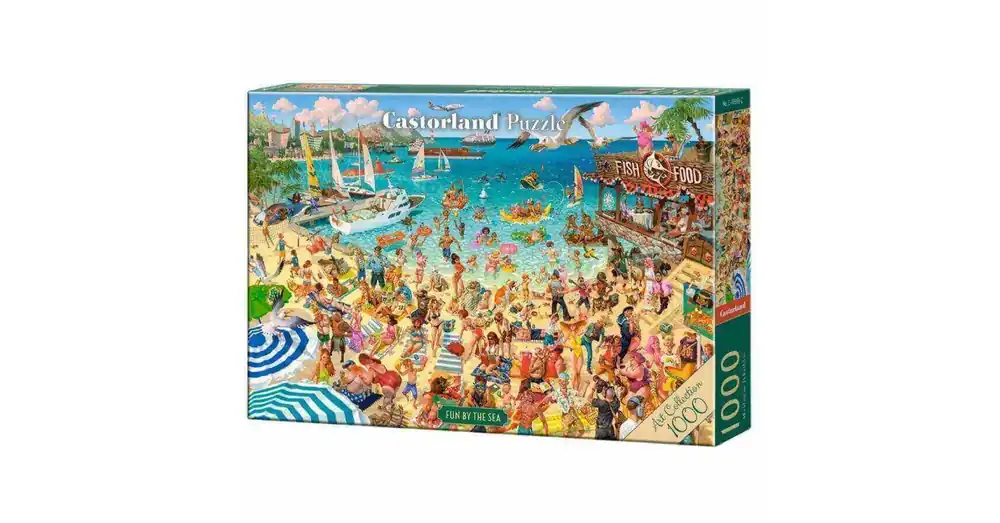 Szórakozás a tengerparton - 1000 darabos Puzzle Castorland Korlátozott ajánlat