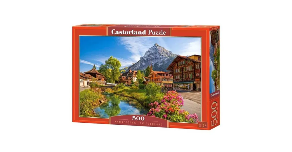 Kandersteg, Svájc - 500 darabos Puzzle Castorland Prémium