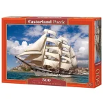 Kikötőt elhagyó nagyhajó - 500 darabos Puzzle Castorland Árengedmény