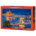Budapest éjjel - 500 darabos Puzzle Castorland Vásárlói kedvenc