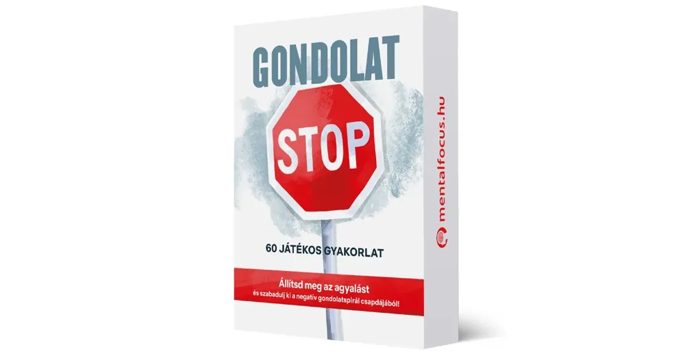 Gondolat Stop - 60 játékos gyakorlat kártya Korlátozott ajánlat