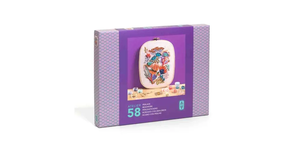 Djeco Gyöngyhímzés, Gyöngyvirág - Atelier 58 Szuper akció