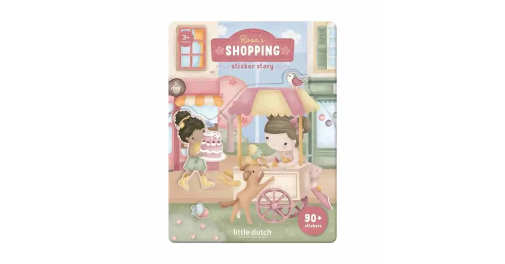 Akciós ár Little Dutch matricás füzet - Rosa és barátai