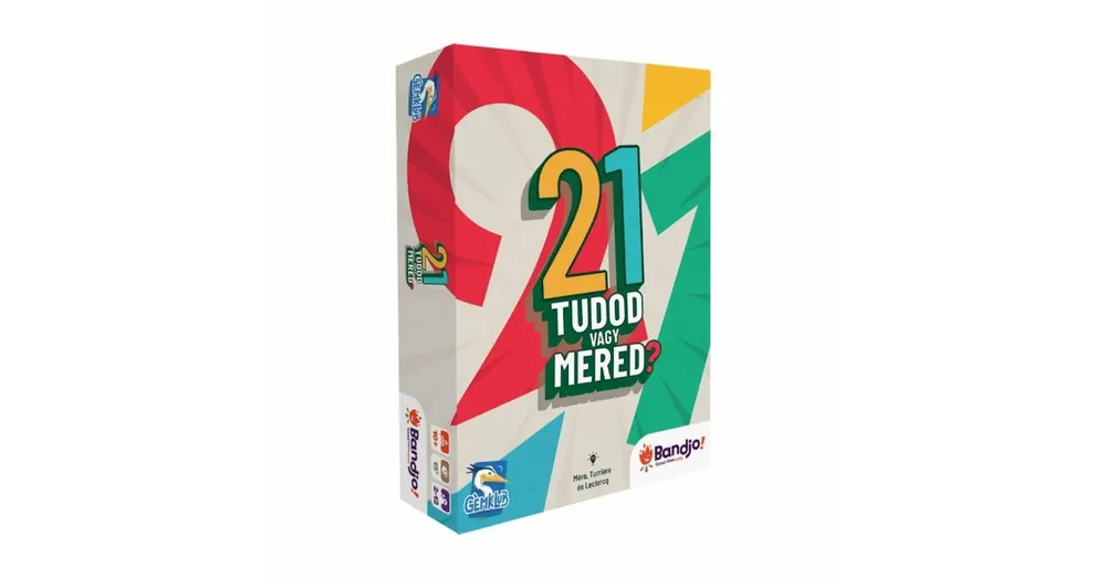 Szuper ajánlat 21 - Tudod vagy mered? társasjáték