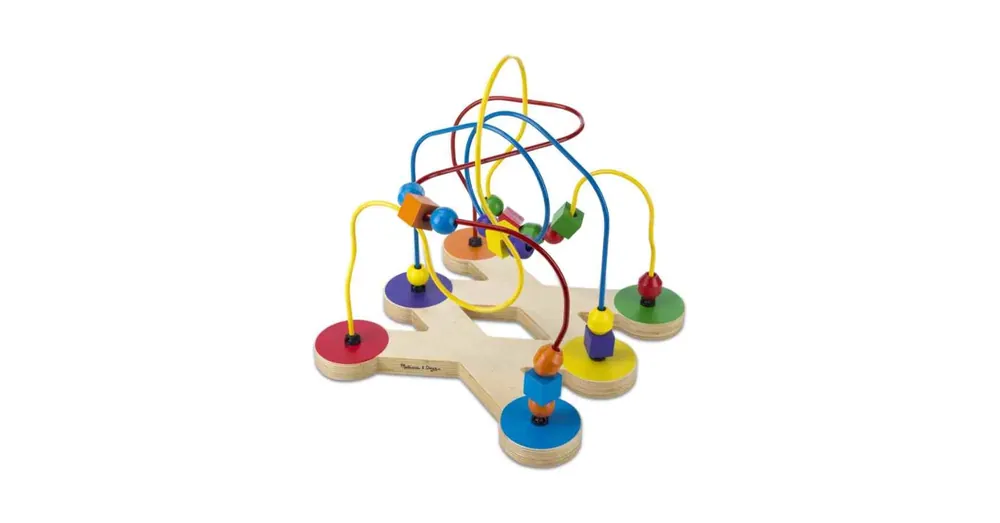 Nagy méretű fa golyóvezető játék - Melissa & Doug Biztonságos fizetés