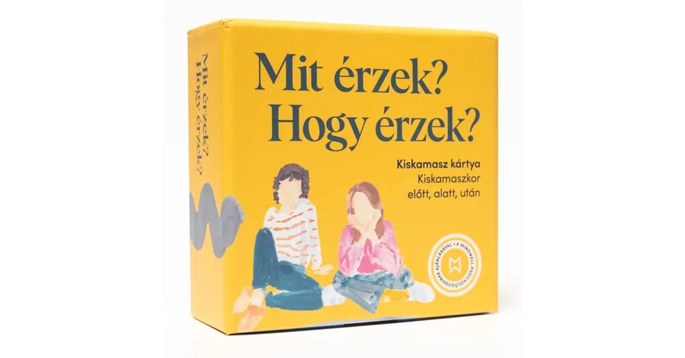 Gyors kiszállítás Mit érzek? Hogy érzek? Kiskamasz kártya