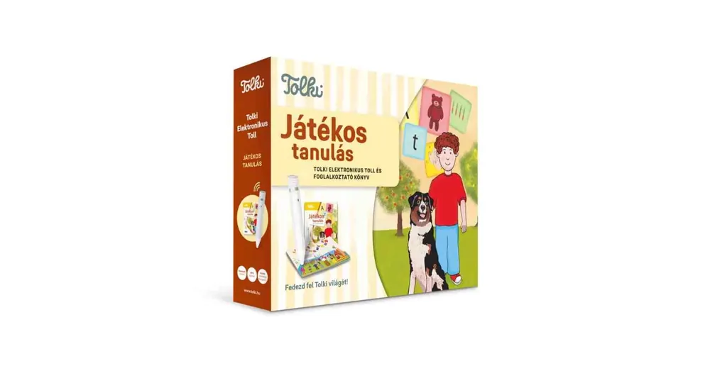 Tolki Játékos tanulás - interaktív könyv szettben tollal Szuper ajánlat