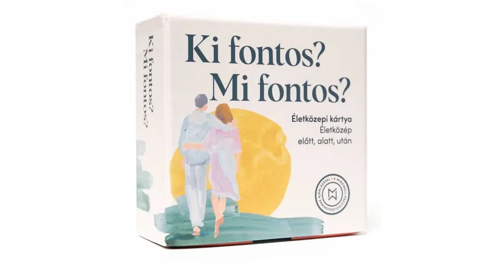 Azonnali szállítás Ki fontos? Mi fontos? Mindwell életközepi kártya