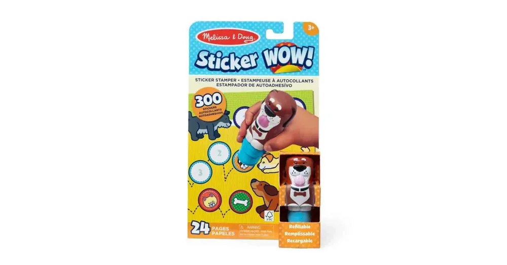 Ajánlat Sticker Wow! matricanyomda - Kutya - Melissa & Doug