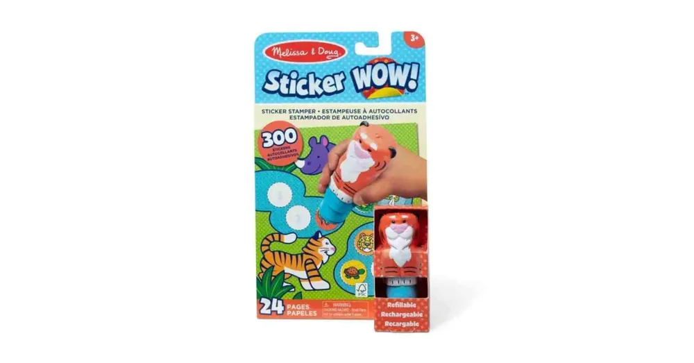 Sticker Wow! matricanyomda - Tigris - Melissa & Doug Korlátozott ajánlat