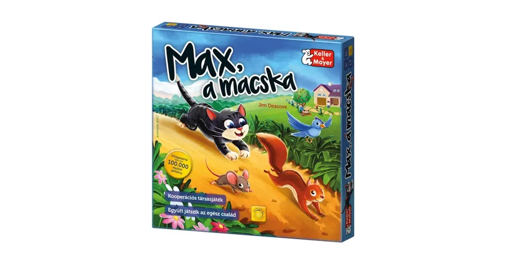 Max a macska kooperatív társasjáték - magyar kiadás Népszerű