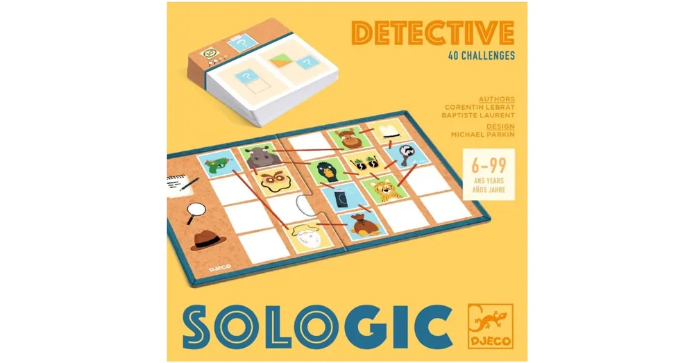 Vásárlói kedvenc Detective - nyomozós logikai játék Djeco
