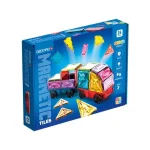 Exkluzív ajánlat Geomag Magnetic Tiles Gems járművek