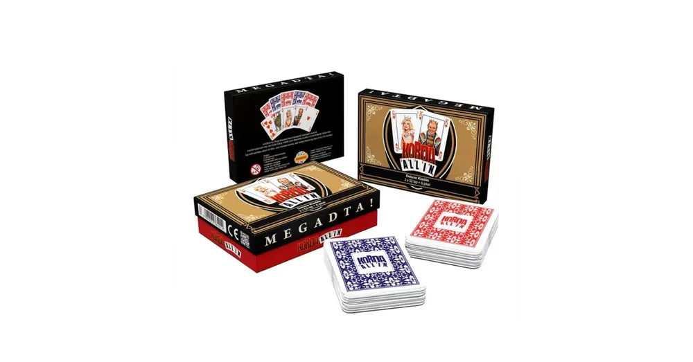 Olcsó Korda All in - Deluxe francia kártya - dupla pakli