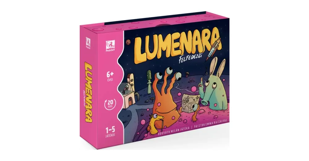 Azonnal elérhető Lumenara felfedezői kártyajáték - Pagony
