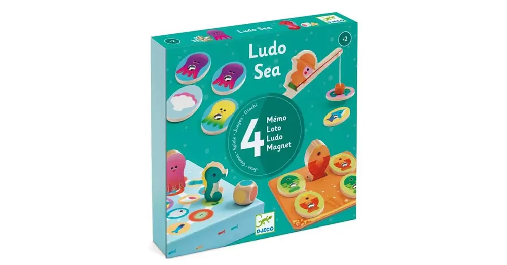 Djeco társasjáték gyűjtemény - Ludo Sea Gyors szállítás