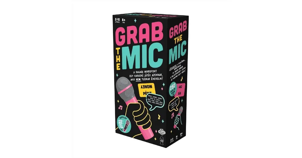 Karaoke társasjáték - Grab the Mic Ne maradj le