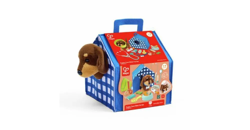 Kutyás állatorvosi készlet - Hape Újdonság