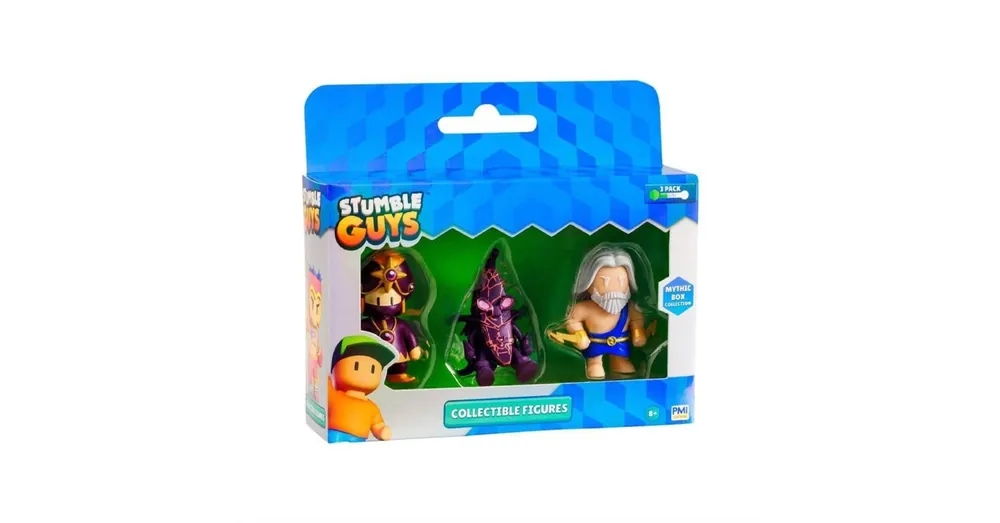 Stumble Guys mini játékfigura szett 3 db-os S3 Biztonságos fizetés