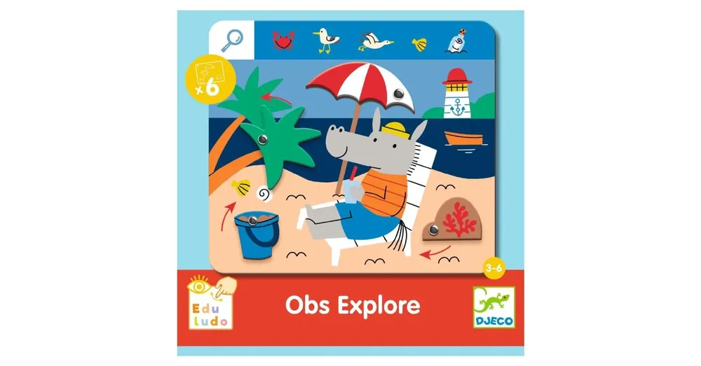 Azonnali szállítás Böngésző játék - Djeco Eduludo Obs Explore