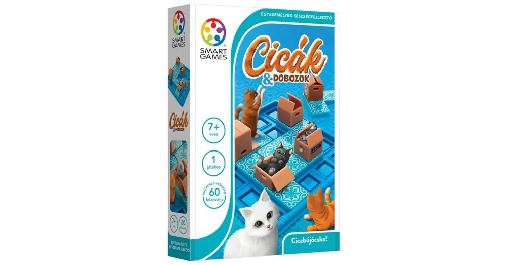 Cicák és dobozok - Smart games (angol dobozos) Utolsó esély