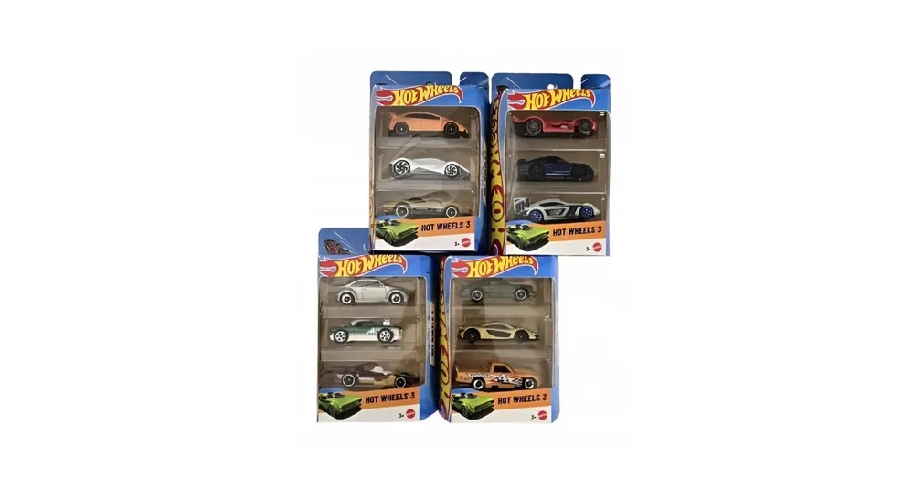 Hot Wheels kisautók - 3 db-os készlet, többféle Népszerű