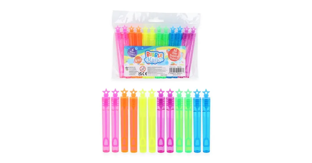 Vedd meg most Neon buborékfújó 12 db-os készlet