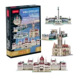 3D puzzle mini magyar épületek - CubicFun Népszerű