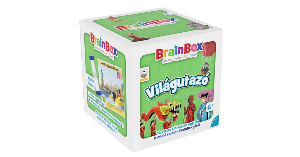 Brainbox - Világutazó kvíz játék Kiárusítás