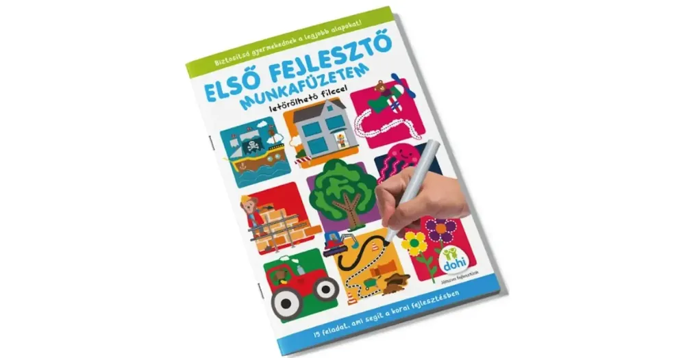Ne maradj le Első fejlesztő munkafüzetem letörölhető filccel