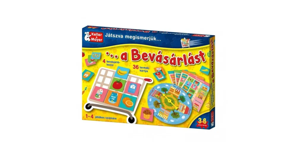 Árengedmény Játszva megismerjük a bevásárlást - Keller and Mayer