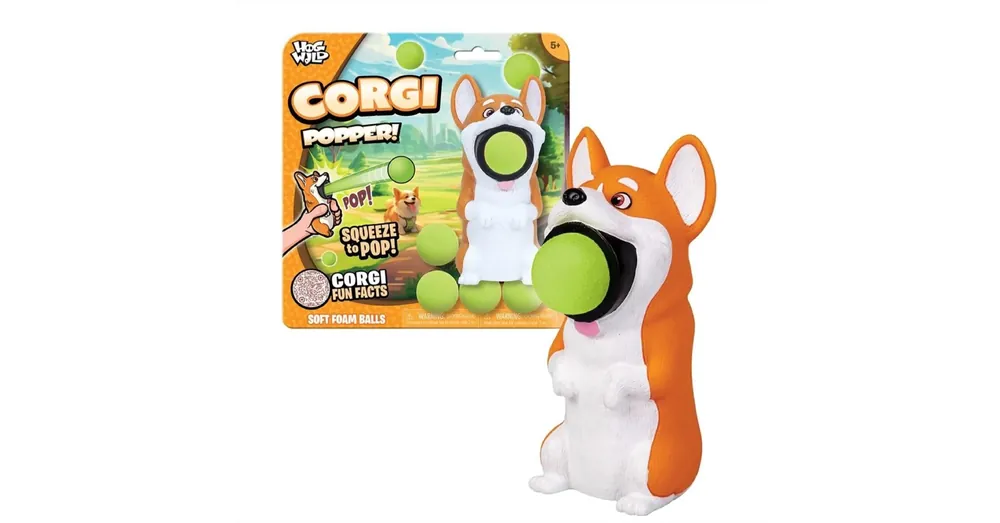 Corgi labdakilövő labdákkal - Zing Popper Outlet
