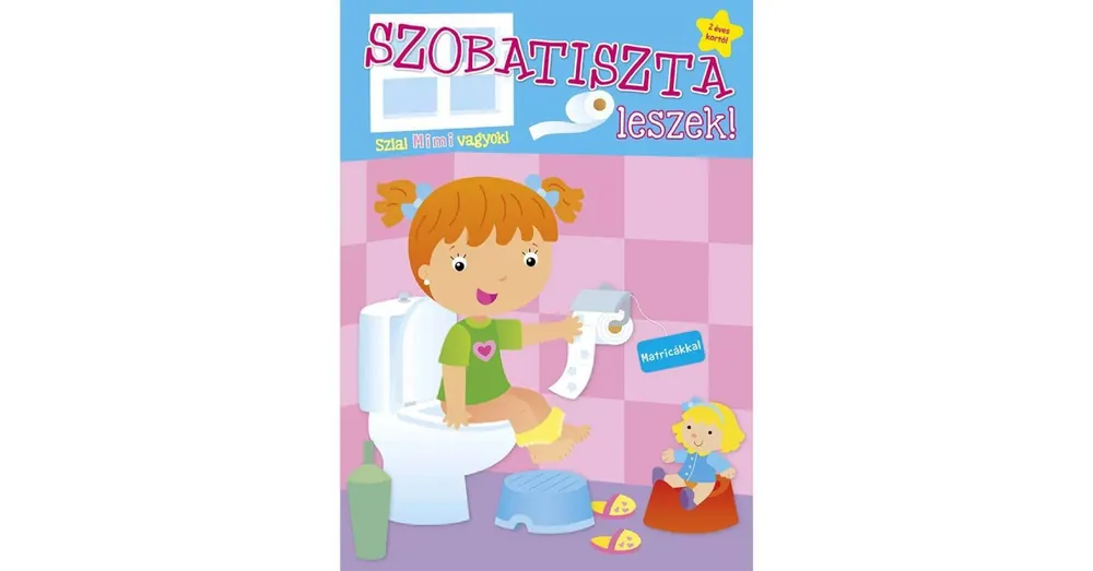 Szobatisztaságra szoktatás lányos jutalmazó füzet Különleges ajánlat