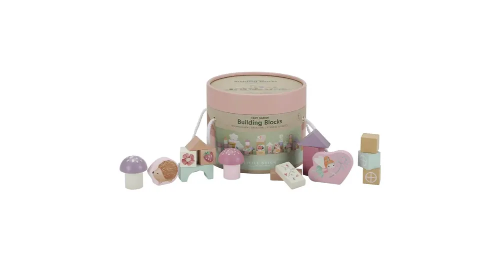Végkiárusítás Little Dutch Fa építőkocka 50db - Fairy Garden