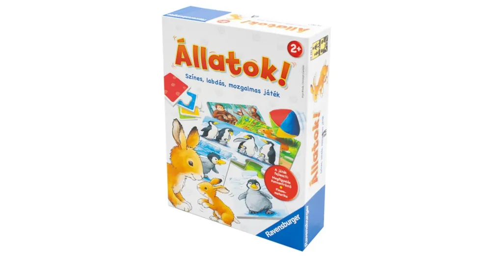 Ravensburger Játszva tanulva - Állatok társasjáték Prémium