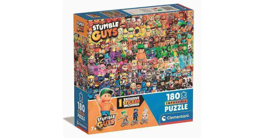 Stumble Guys lehetetlen puzzle 180 db-os Nézd meg most