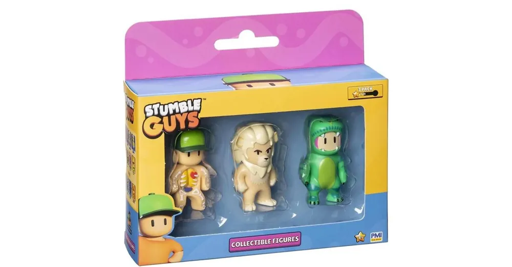 Népszerű Stumble Guys mini figurák 3db-os készlet S2